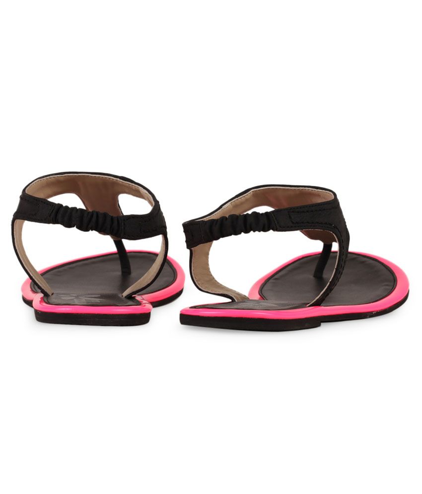 pop womens amica ankle strap flat sandals