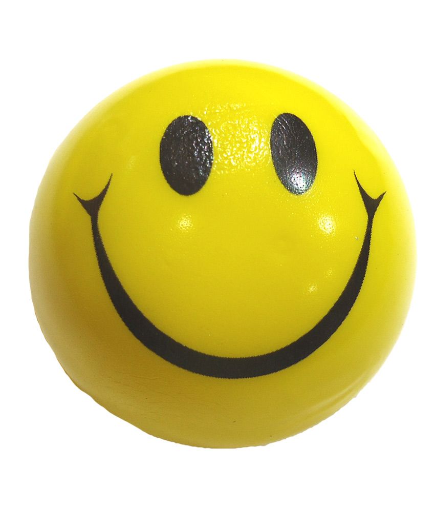 Snb Yellow Smiley Sponge Ball - Pack Of 12 Balls - Buy Snb Yellow ...