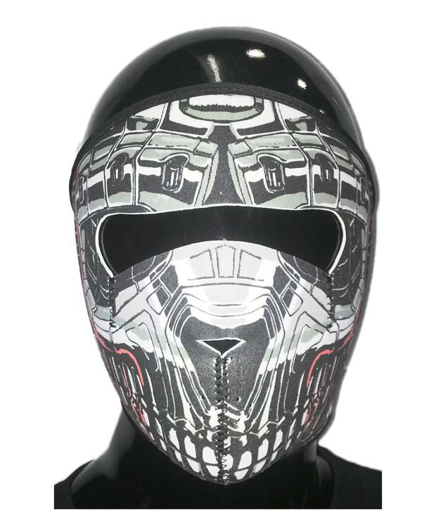 Upbeat Terminator Biker Riding Mask: Buy Upbeat Terminator Biker Riding Mask Online at Low Price 