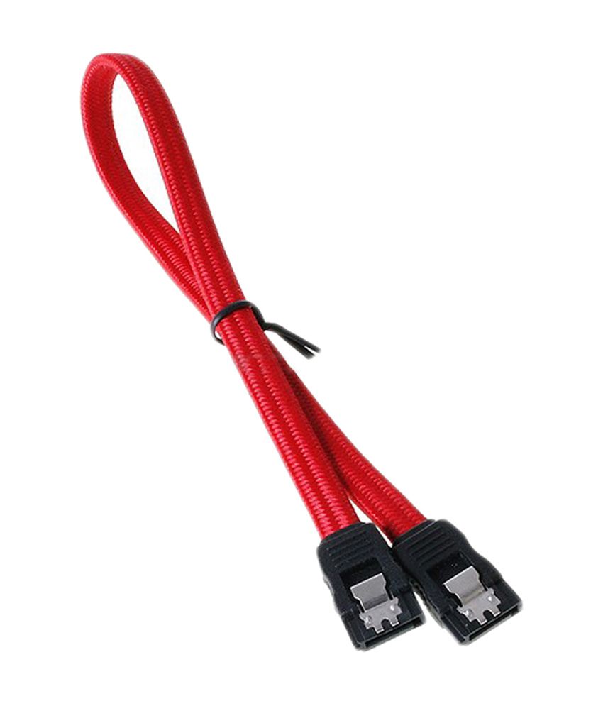 BitFenix Alchemy SATA 6 GB/s 30 cm Braided Cable Red Buy BitFenix Alchemy SATA 6 GB/s 30 cm