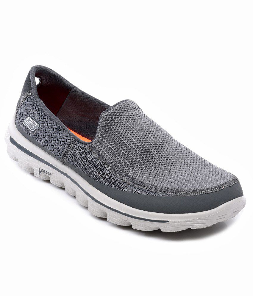 Skechers Gray Slip-on Shoes Price in India- Buy Skechers Gray Slip-on ...