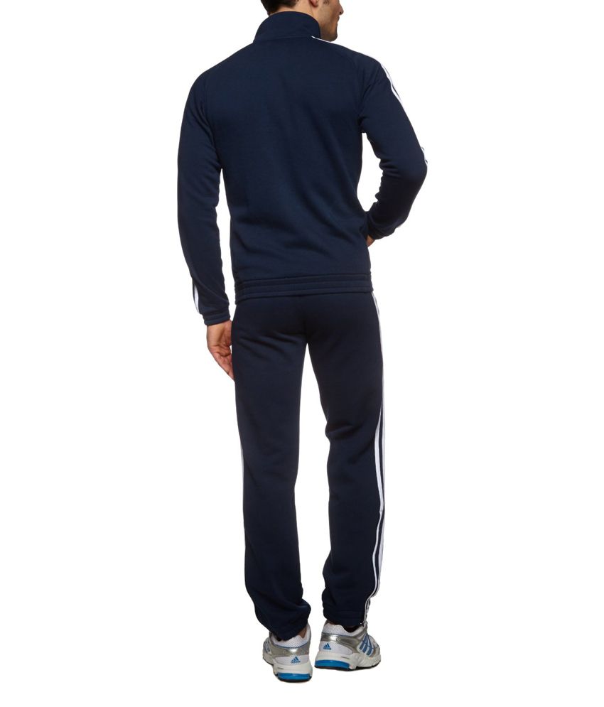 Adidas Blue Woollen Track Suit For Men - Buy Adidas Blue Woollen Track ...