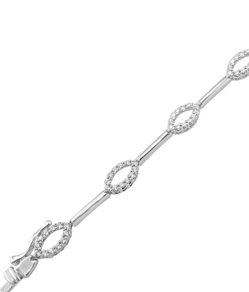 Jewel Creation Classic Silver Bracelet: Buy Jewel Creation Classic ...