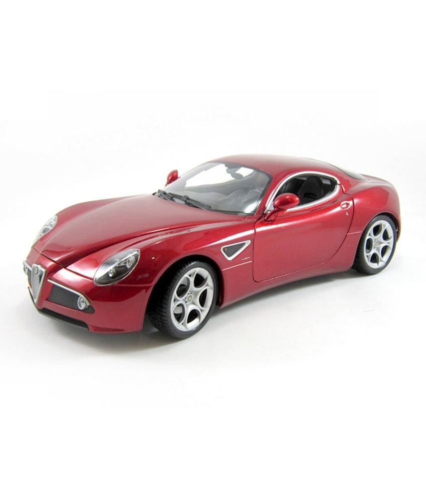 Welly Alfa 8c Competizione 1:18 Diecast Scale Model - Red - Buy Welly ...