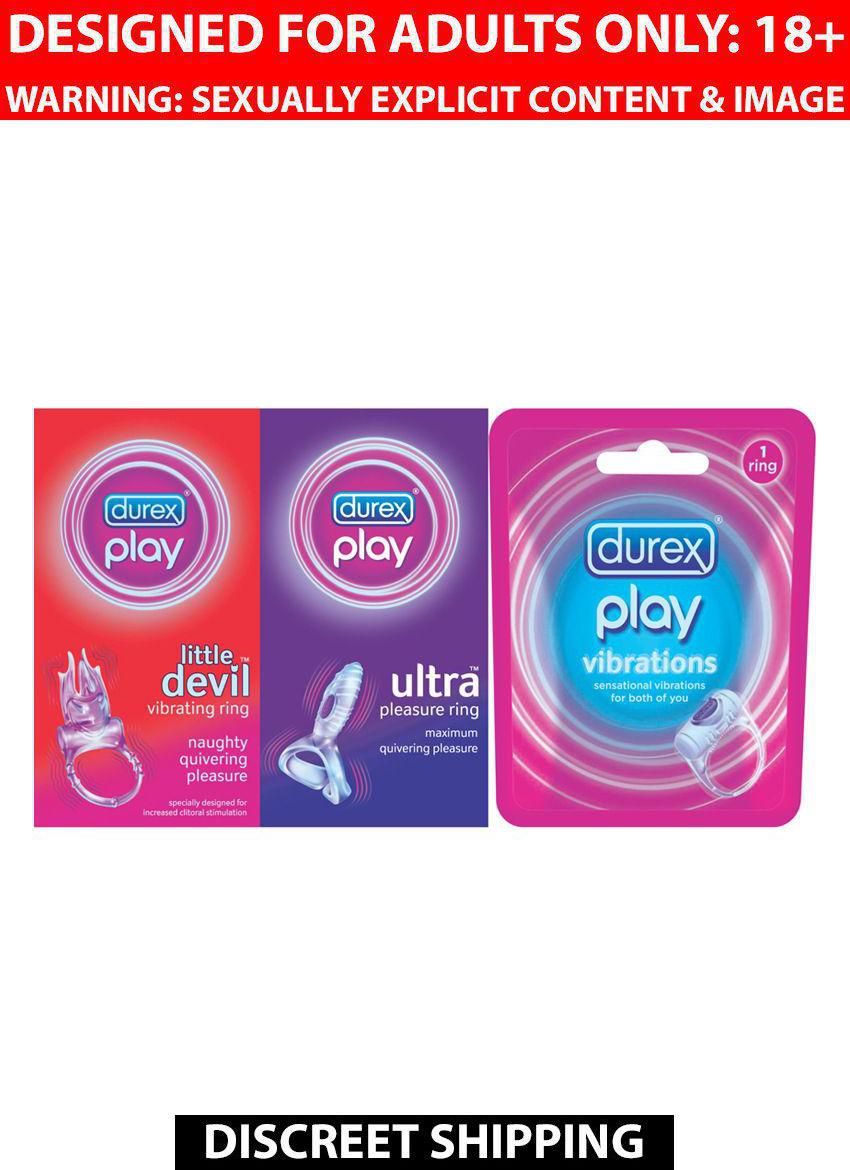 Durex Play - Ultra Pleasure Ring + Little Devil Vibrating. 