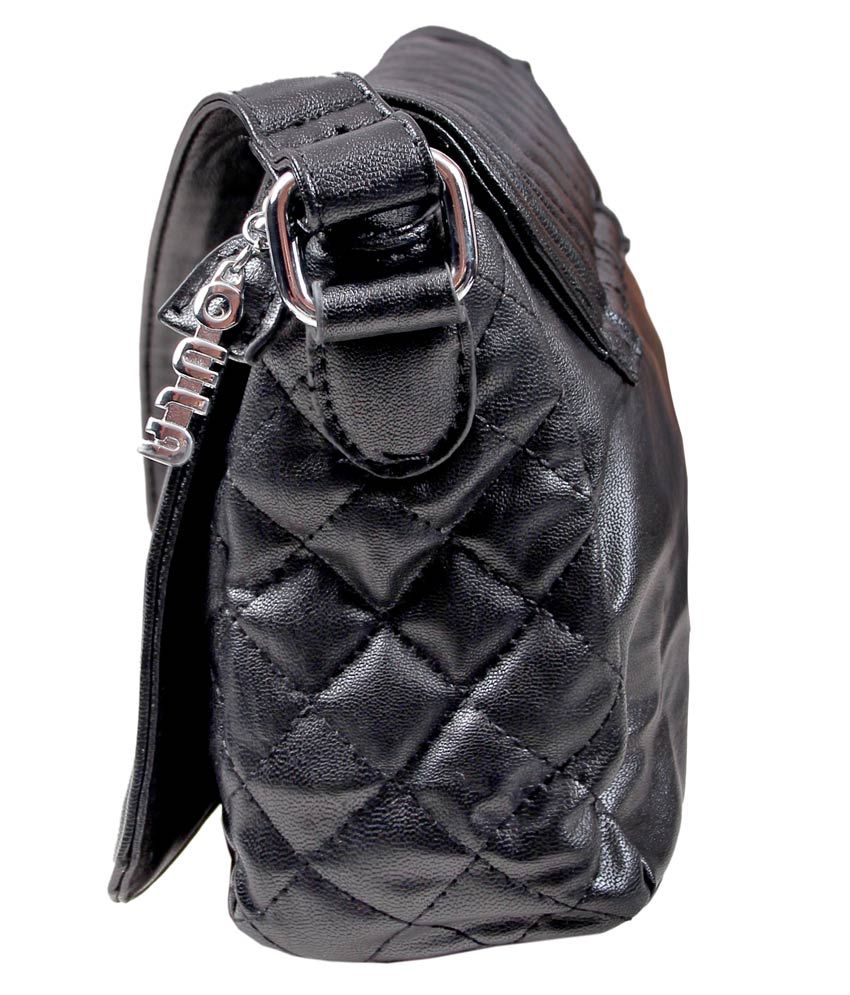 branded black sling bags
