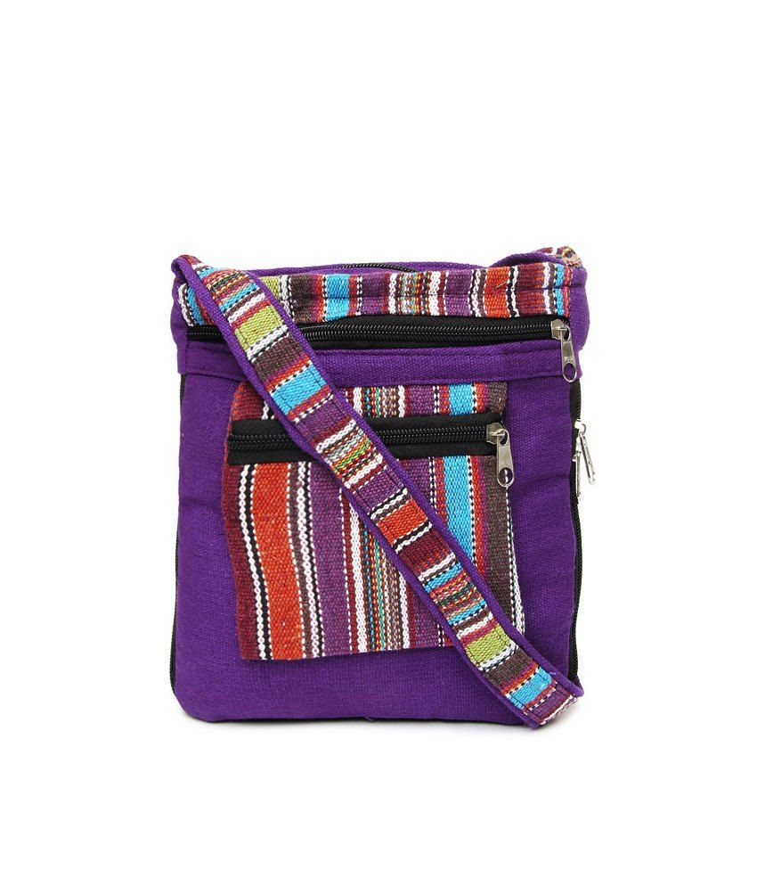 lavender sling bag