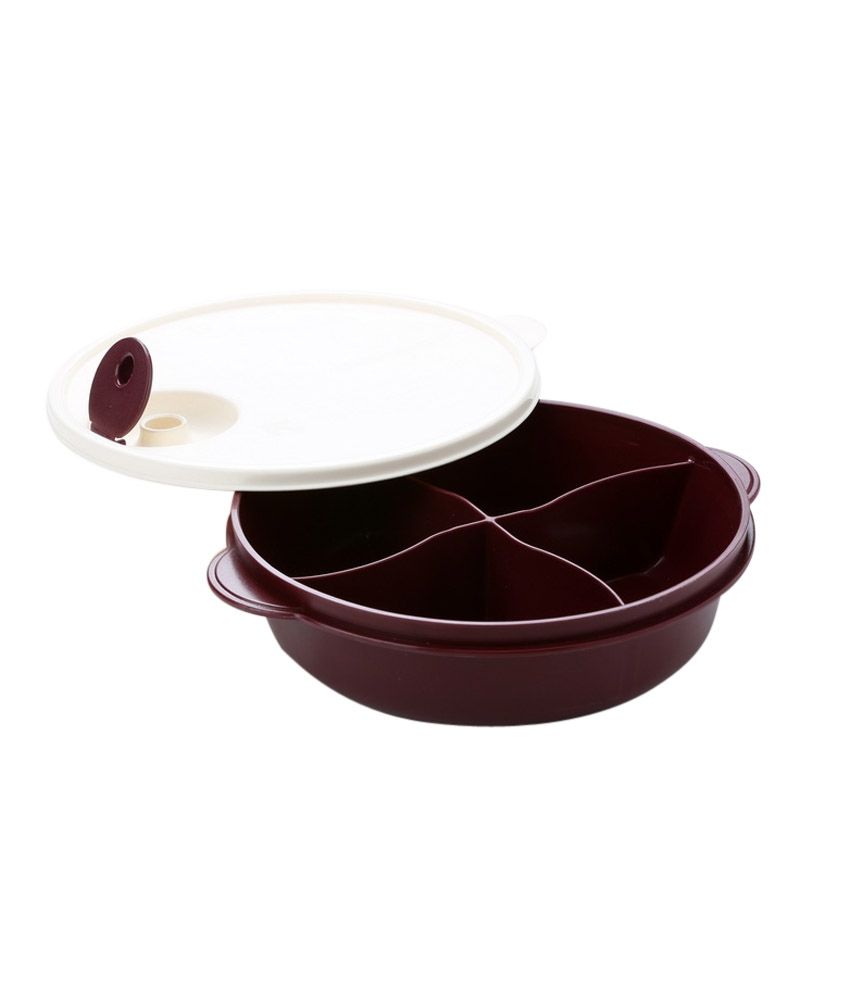Signoraware Partitioned Virgin Plastic Storage Container