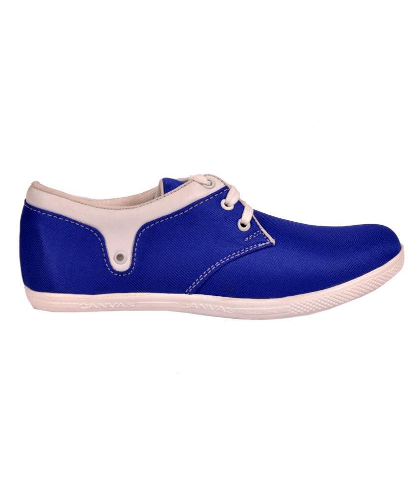 pale blue canvas shoes