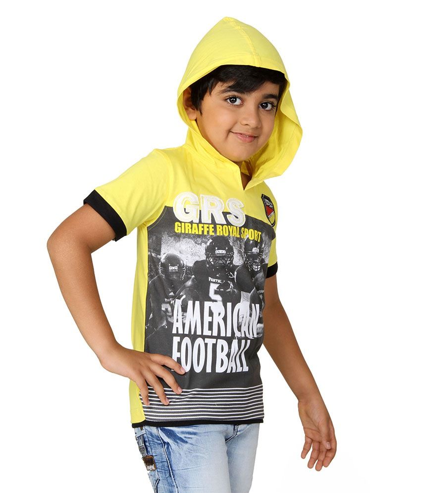 hooded t shirt for kids