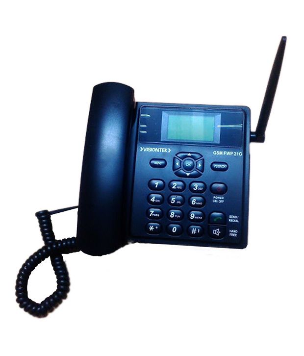 Buy Visiontek GSM Fixed Wireless Landline Phone (Uses Sim Card) Online
