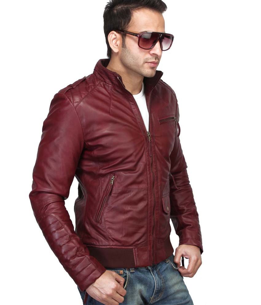 Bareskin 100% Leather New Slim Fit Jacket - Buy Bareskin 100% Leather ...