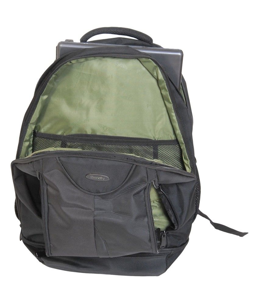 Bendly Extra Padding Black Laptop Bag Buy Bendly Extra Padding Black
