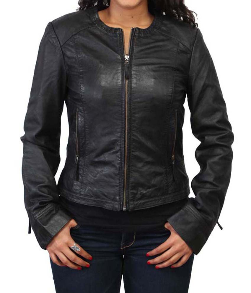 Buy Bareskin Black Leather Jackets Online at Best Prices in India ...