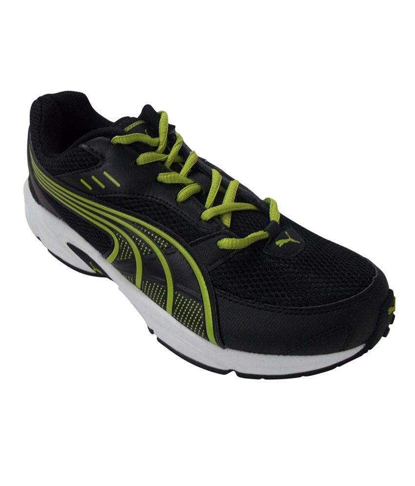 Puma Storm Black Lime Punch Ind Price in India- Buy Puma Storm Black ...