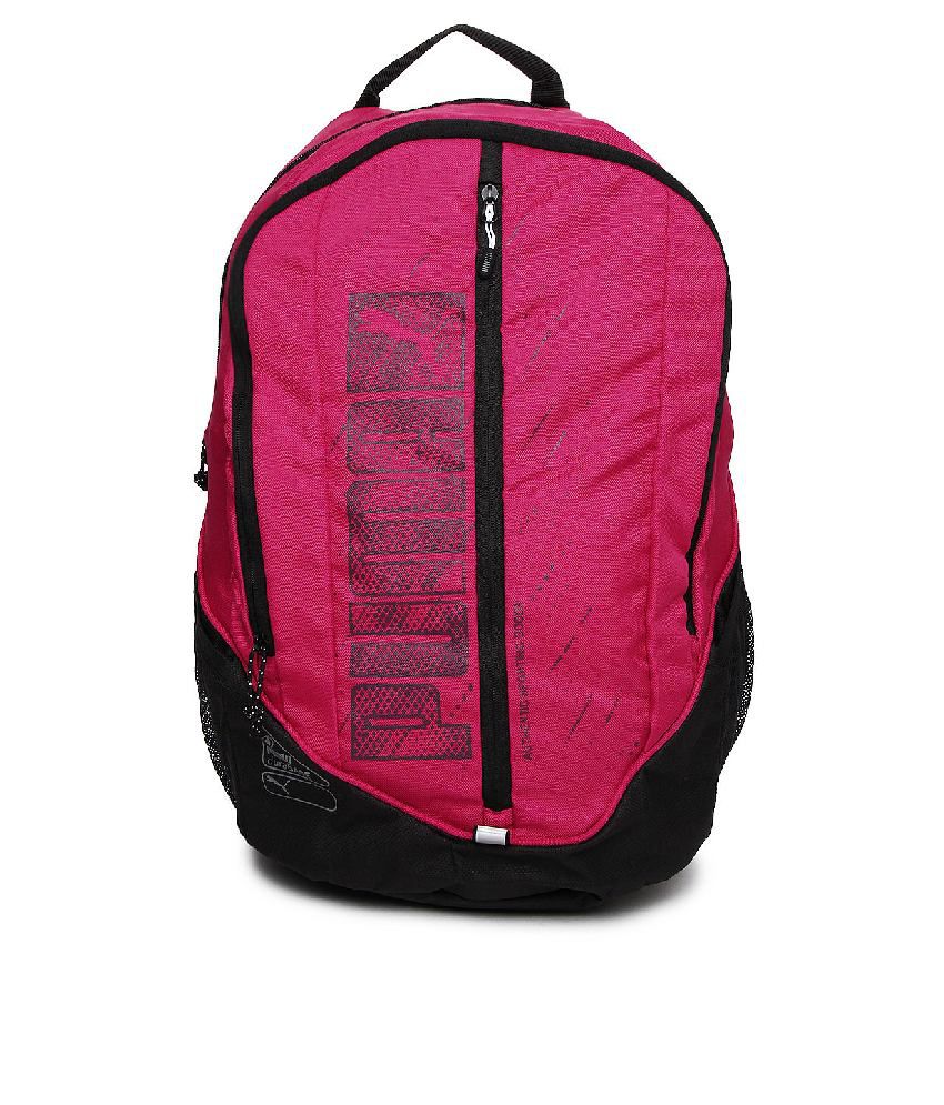 Puma Deck Pink Backpack For Women - Buy Puma Deck Pink Backpack For