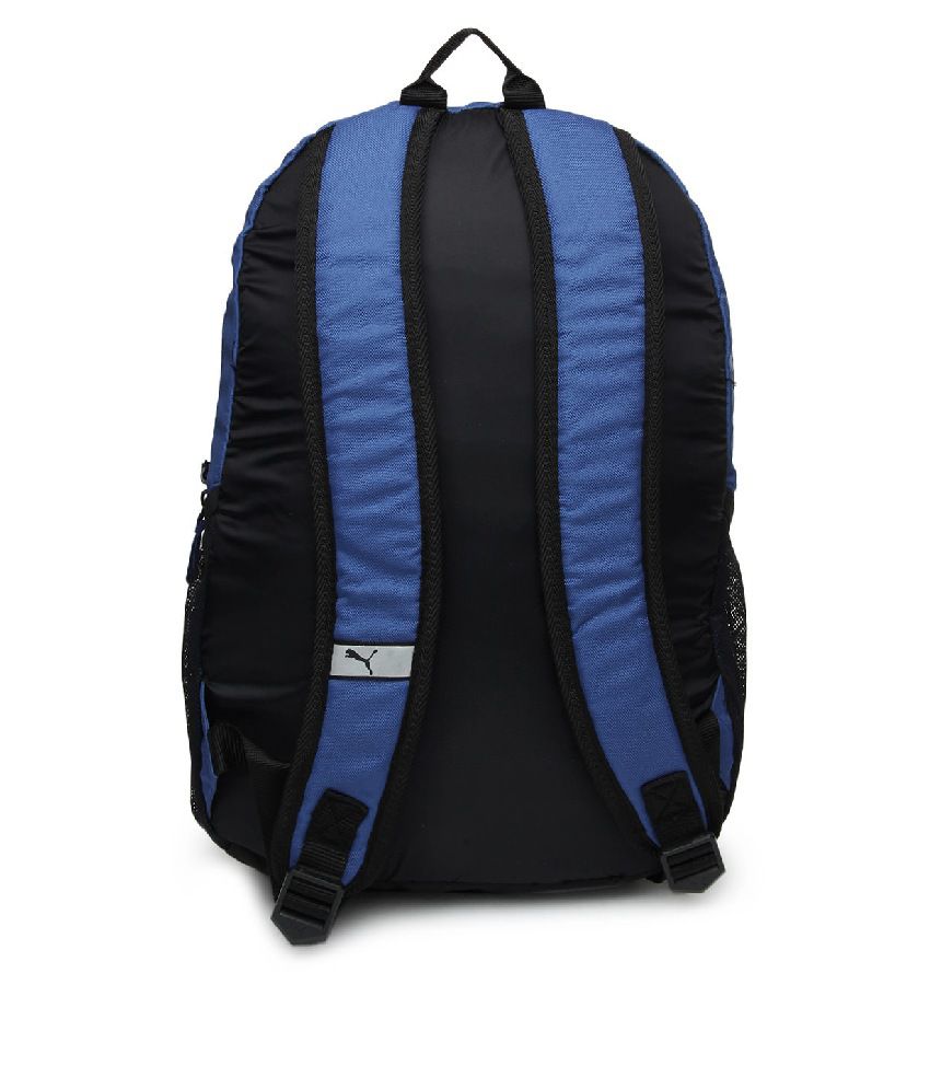 Puma Unisex Apex Blue & Black Backpack - Buy Puma Unisex Apex Blue ...