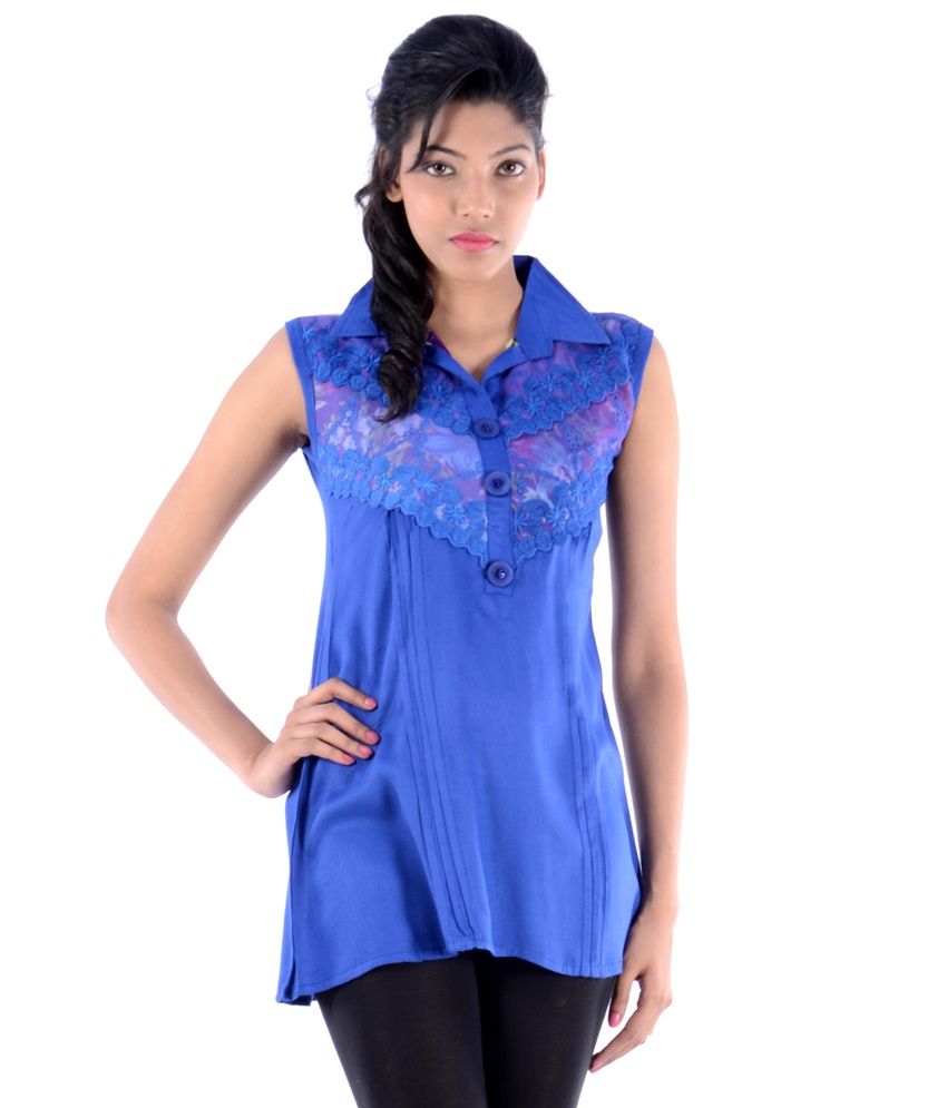 royal blue tunic sweater