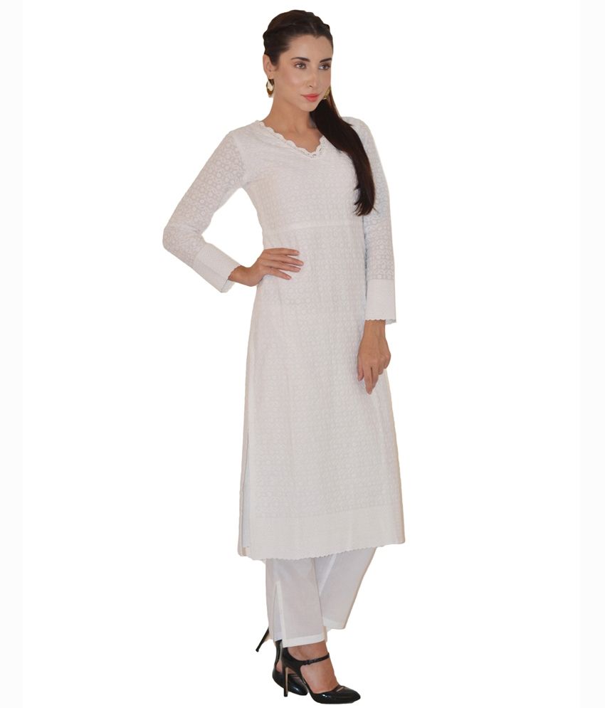 design for plain white suit