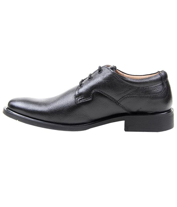 red chief black formal shoes price