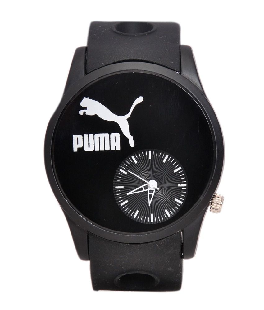 puma watch black