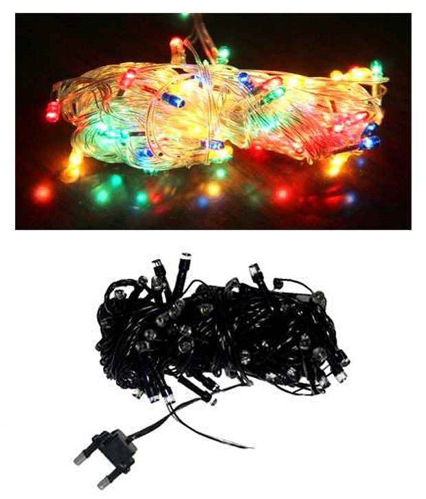     			Accedre 55 Rice Bulbs 4m Diwali Decorative Lights - Multicolor