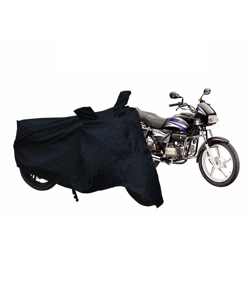 Speedwav Bike Body Cover For Hero Motocorp Splendor Pro Black available ...