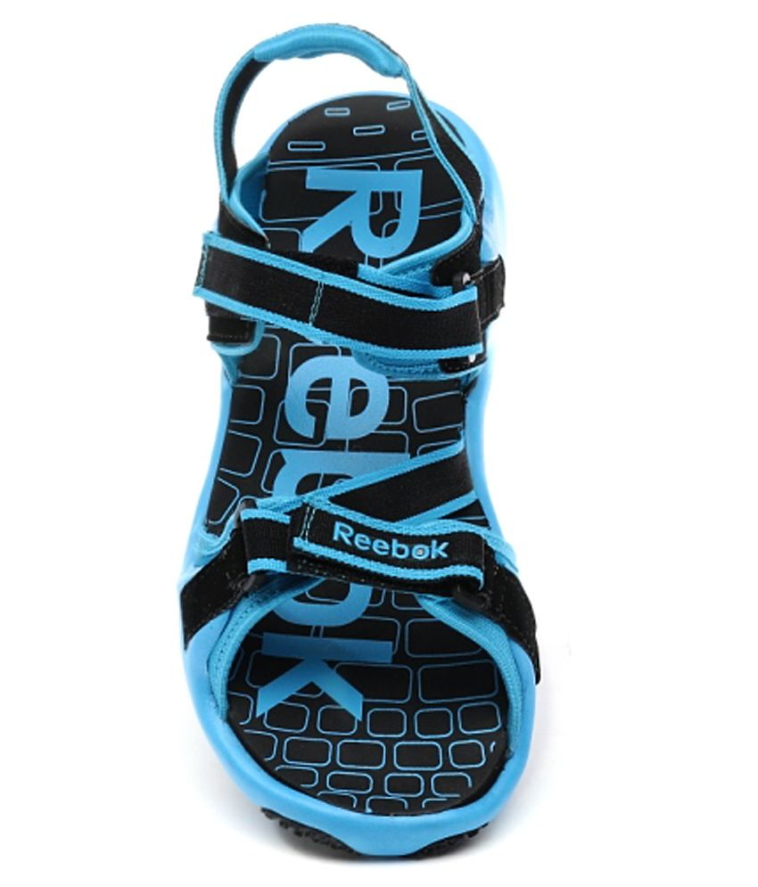 reebok blue sandals
