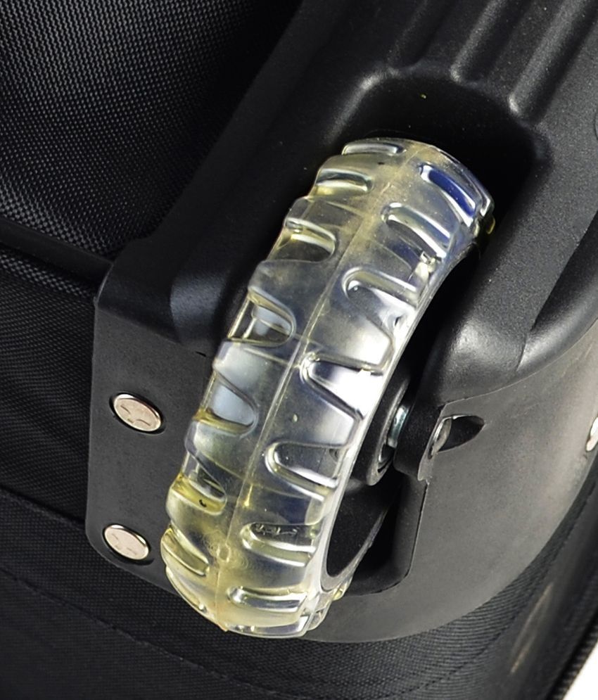 Flylite Black 2 Wheel Overnighter Combo Sets of 20 Inch, 24 Inch & 28