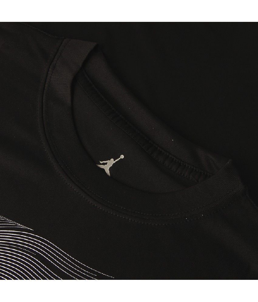 Jordan Half Sleeves Black Color TShirt For Kids Buy Jordan Half