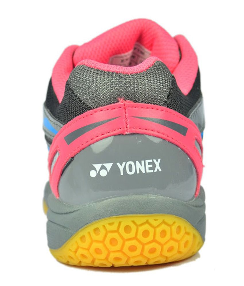 Yonex Gray Badminton Gumsole Shoes 