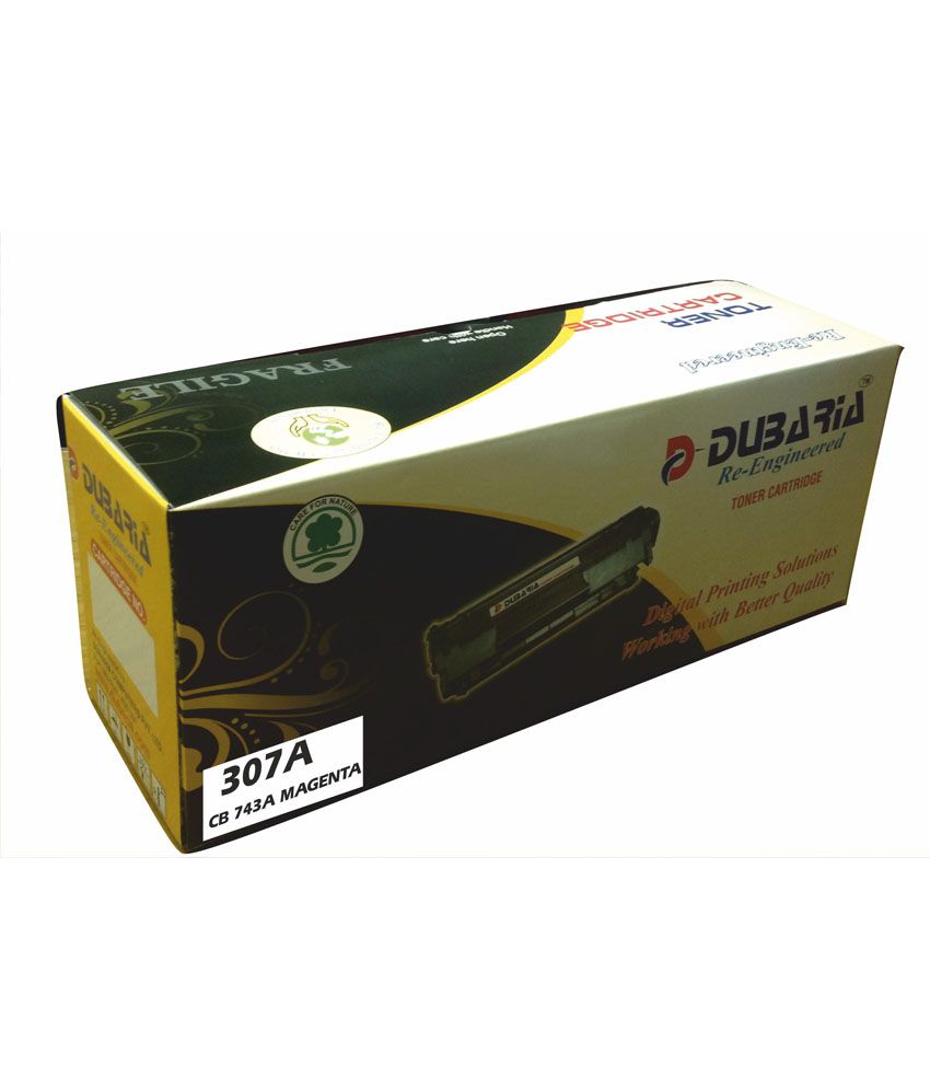 Dubaria 307A Compatible For Hp 307A Magenta Toner Cartridge / Hp Ce743A ...