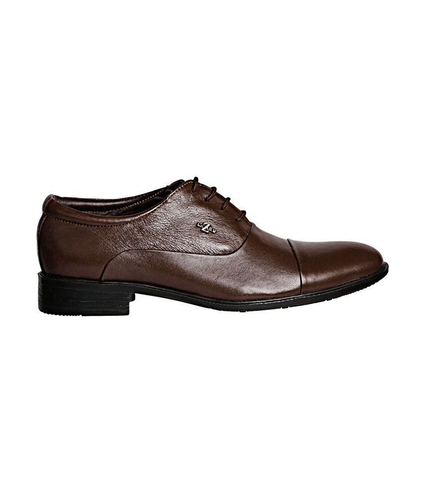 khadim brown formal shoes