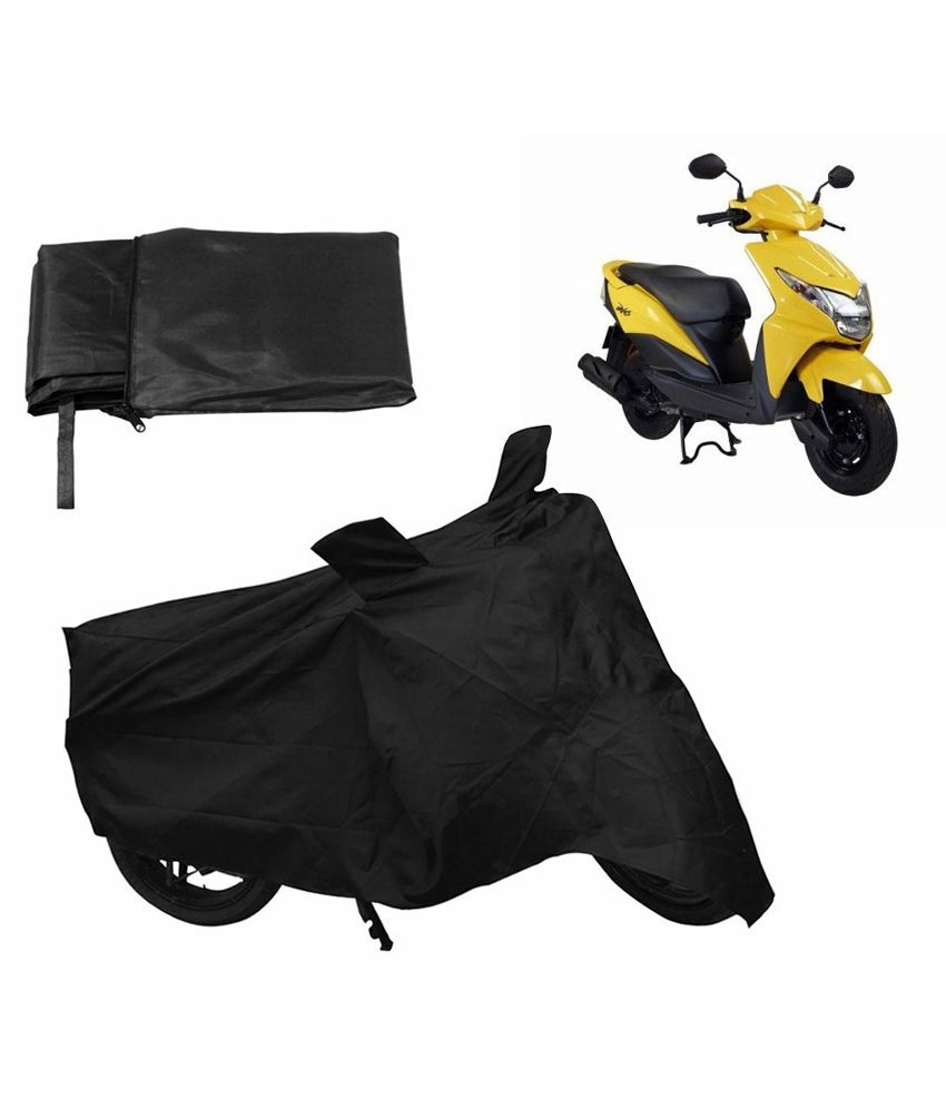 Relax Auto Accessories Scooty Cover For Honda Dio Scooty Black