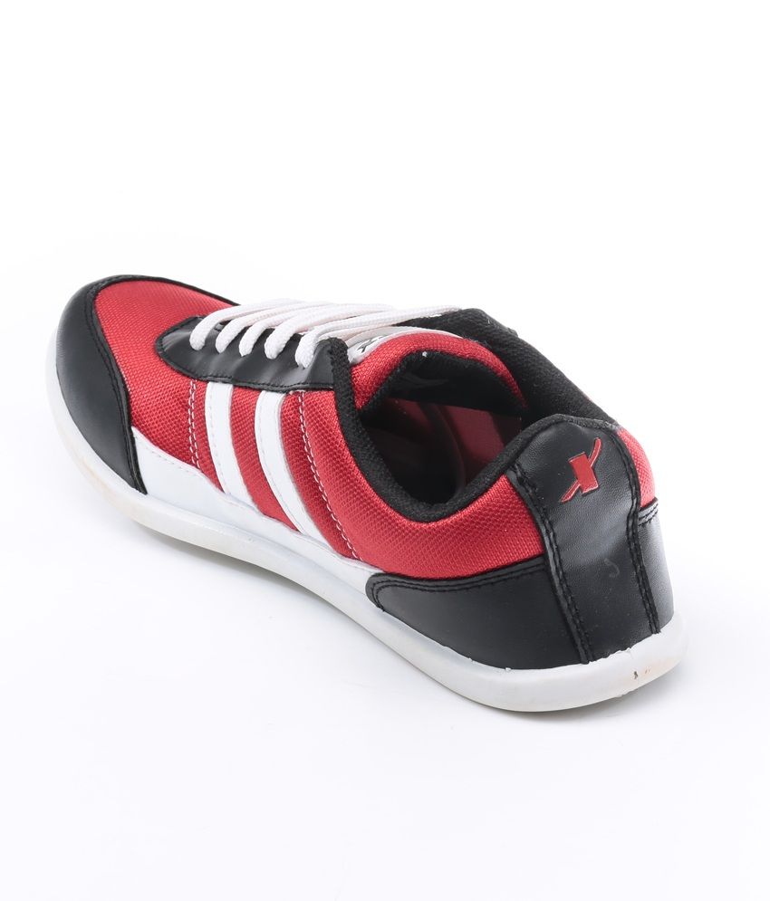 sparx white casual shoes