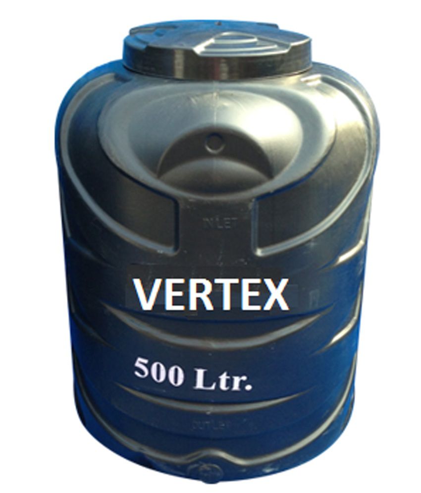 Buy Vertex Blow Moulded Water Tank Double Layer (500 L) Online at Low Price in India Snapdeal