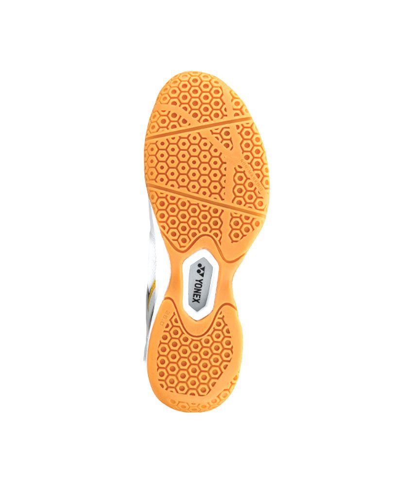 Yonex White Synthetic Leather Badminton Sport Shoes - Buy Yonex White ...