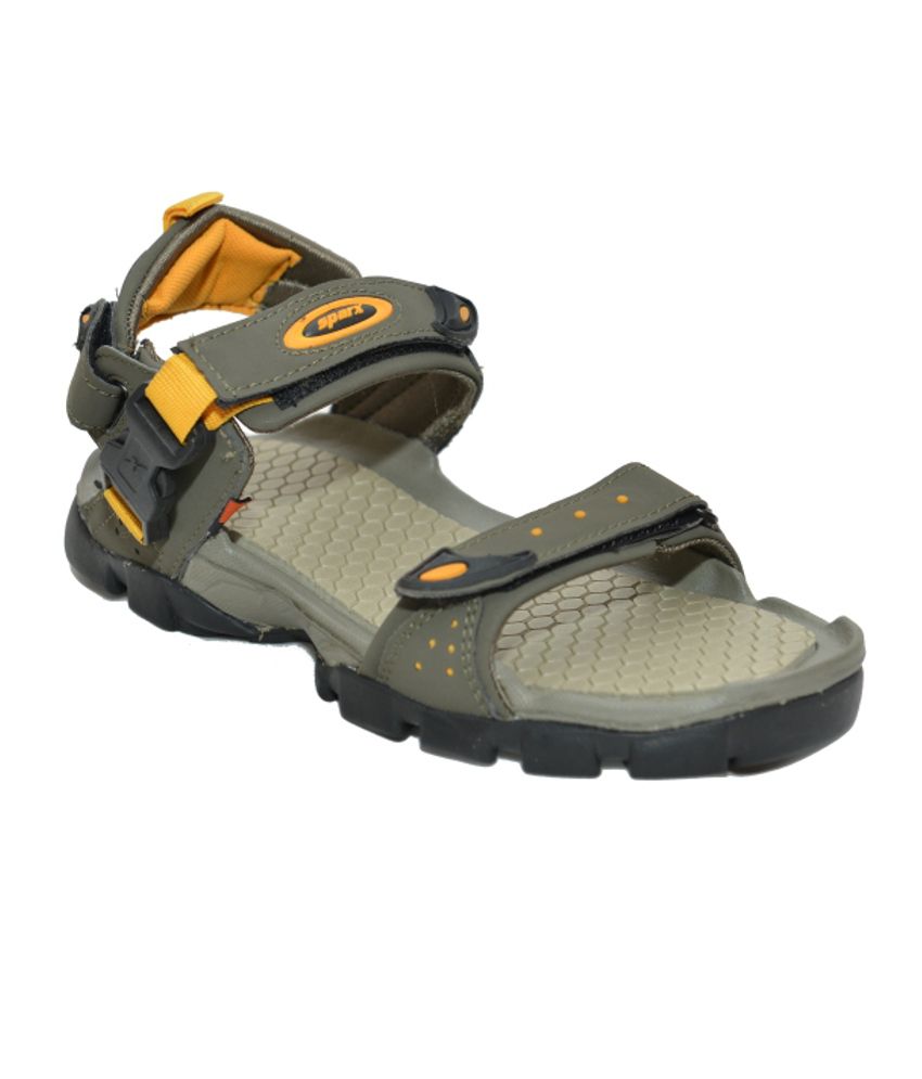 Sparx Grey Floater Sandals - Buy Sparx Grey Floater Sandals Online at ...