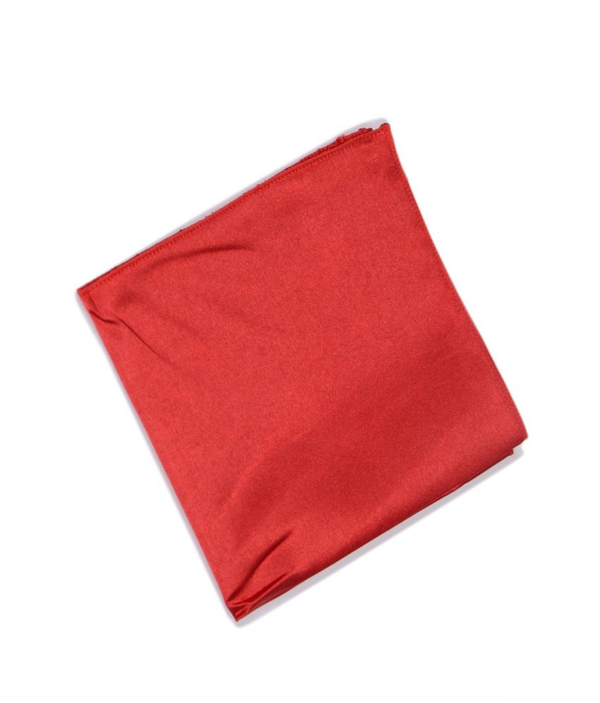 Uni Carress Red Pocket Square: Buy Online at Low Price in India - Snapdeal