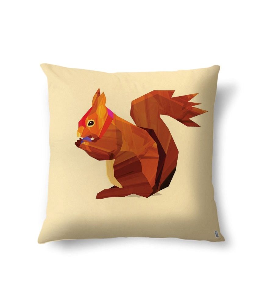 squirrel cushion cover