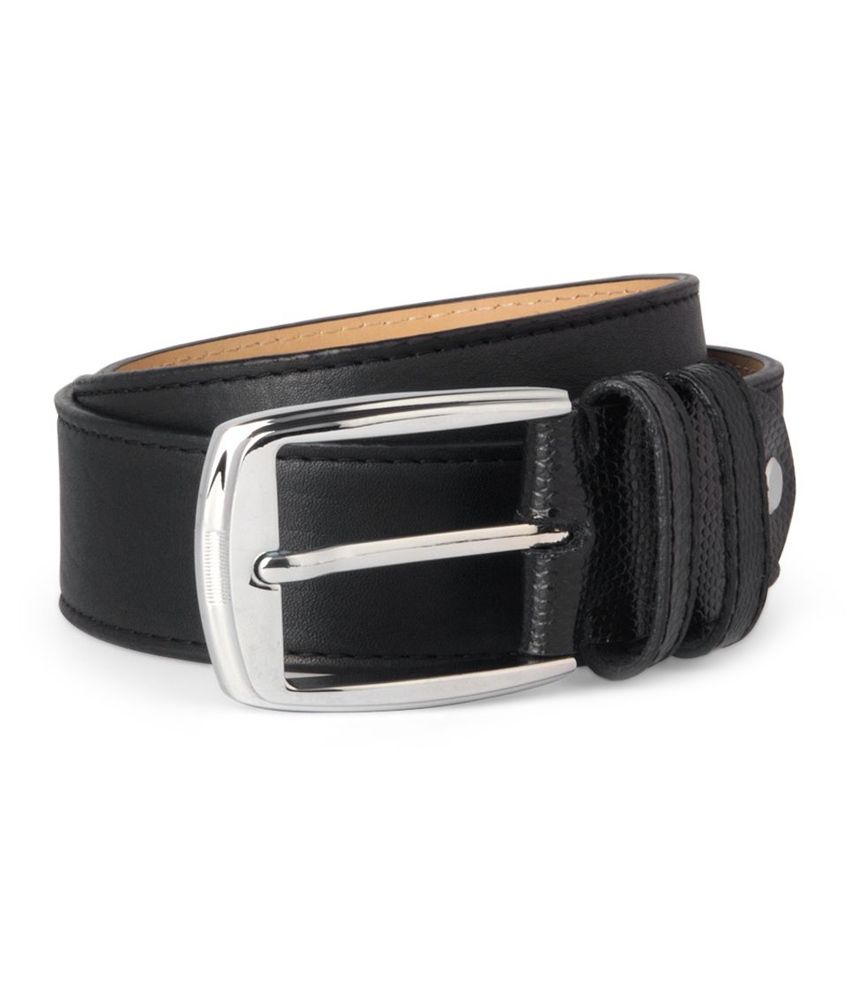 Louis Philippe Black Formal Single Belt For Men: Buy Online at Low Price in India - Snapdeal