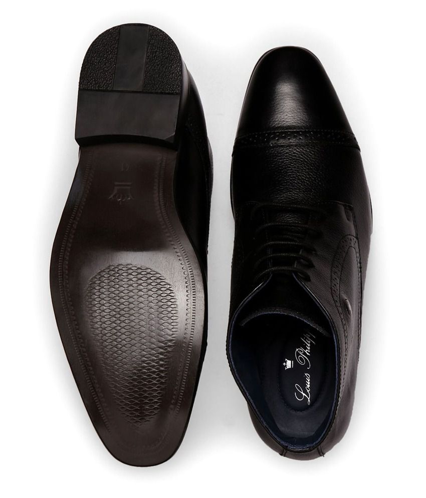 Louis Philippe Black Formal Shoes Price in India- Buy Louis Philippe Black Formal Shoes Online ...