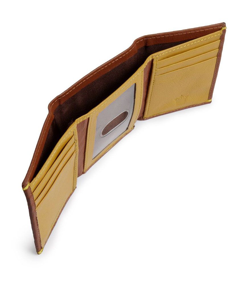 Louis Philippe Leather Brown Men Regular Wallet: Buy Online at Low Price in India - Snapdeal