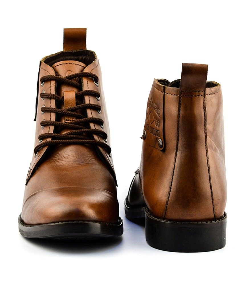 lee cooper tan boots