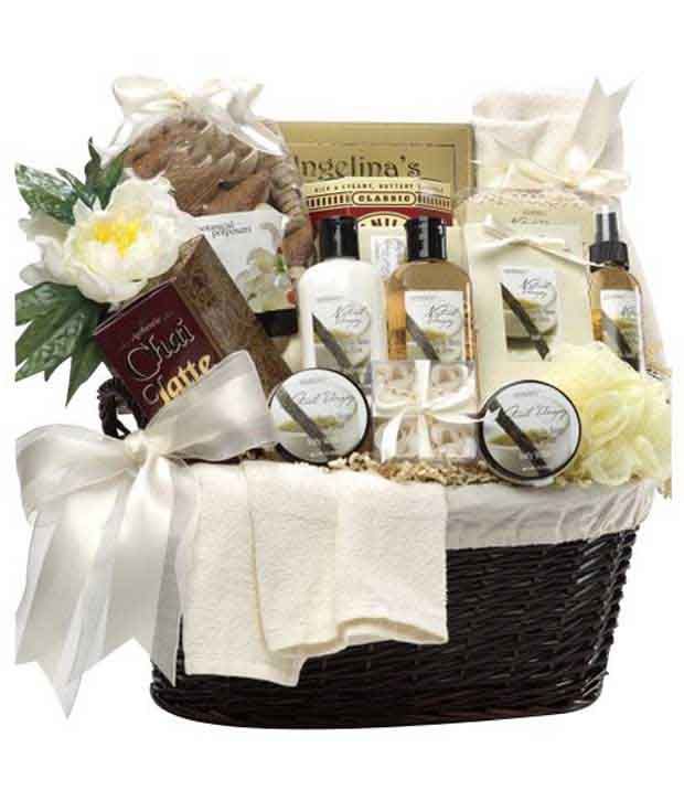 Art Of Appreciation Gift Baskets Essence Of Luxury Vanilla Spa Bath And