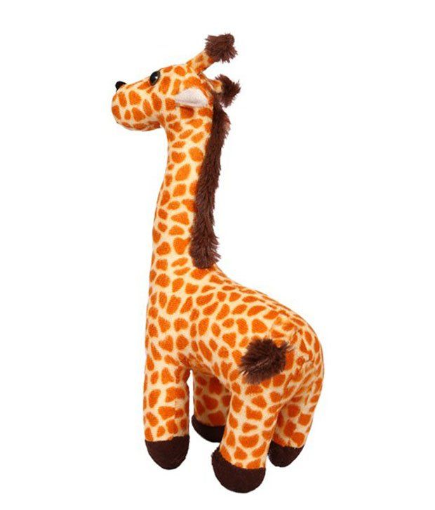 E Soft Giraffe Toy(26cm)And Cute Cream Swan With Baby Soft Toy (27cm ...