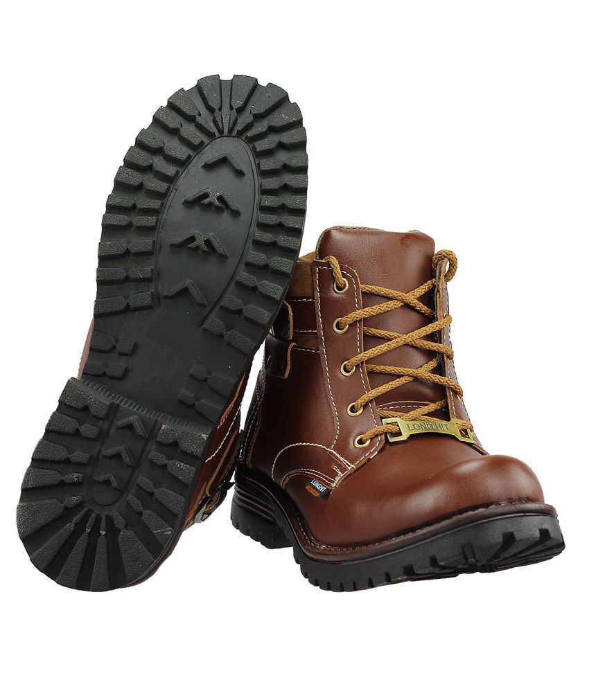 Foot Gear 24 Brown Men Boots - Buy Foot Gear 24 Brown Men Boots Online ...
