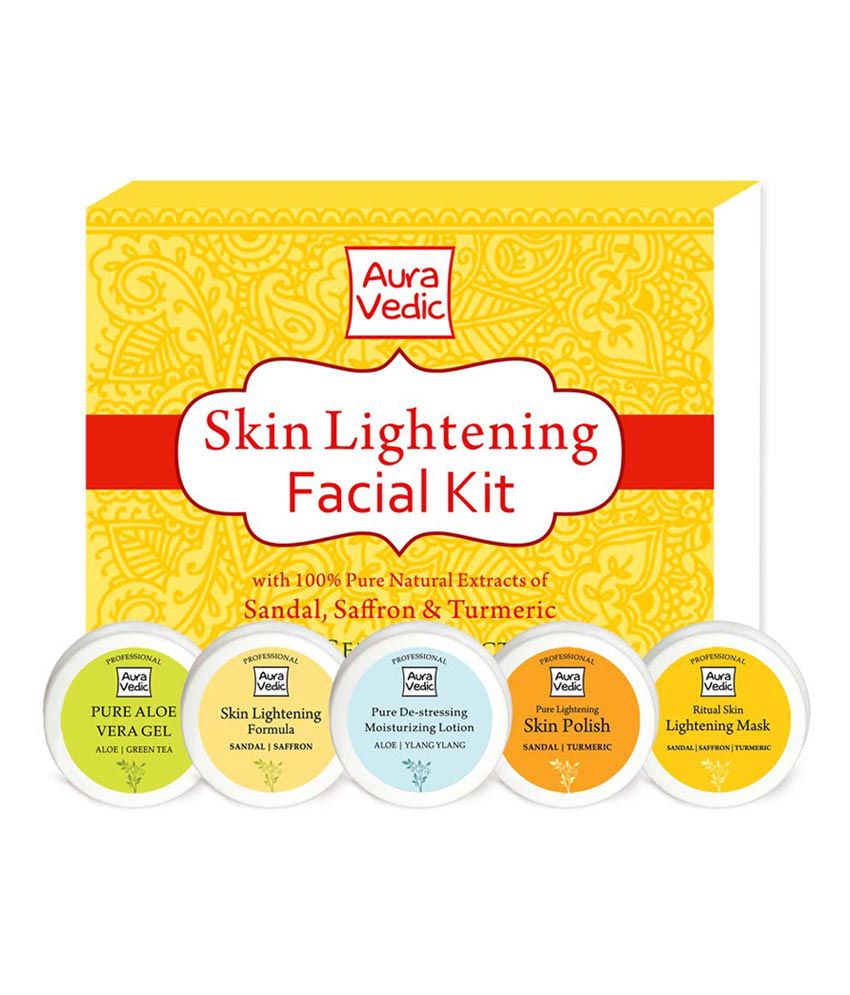 Auravedic Skin Lightening Facial Kit For Women: Buy 