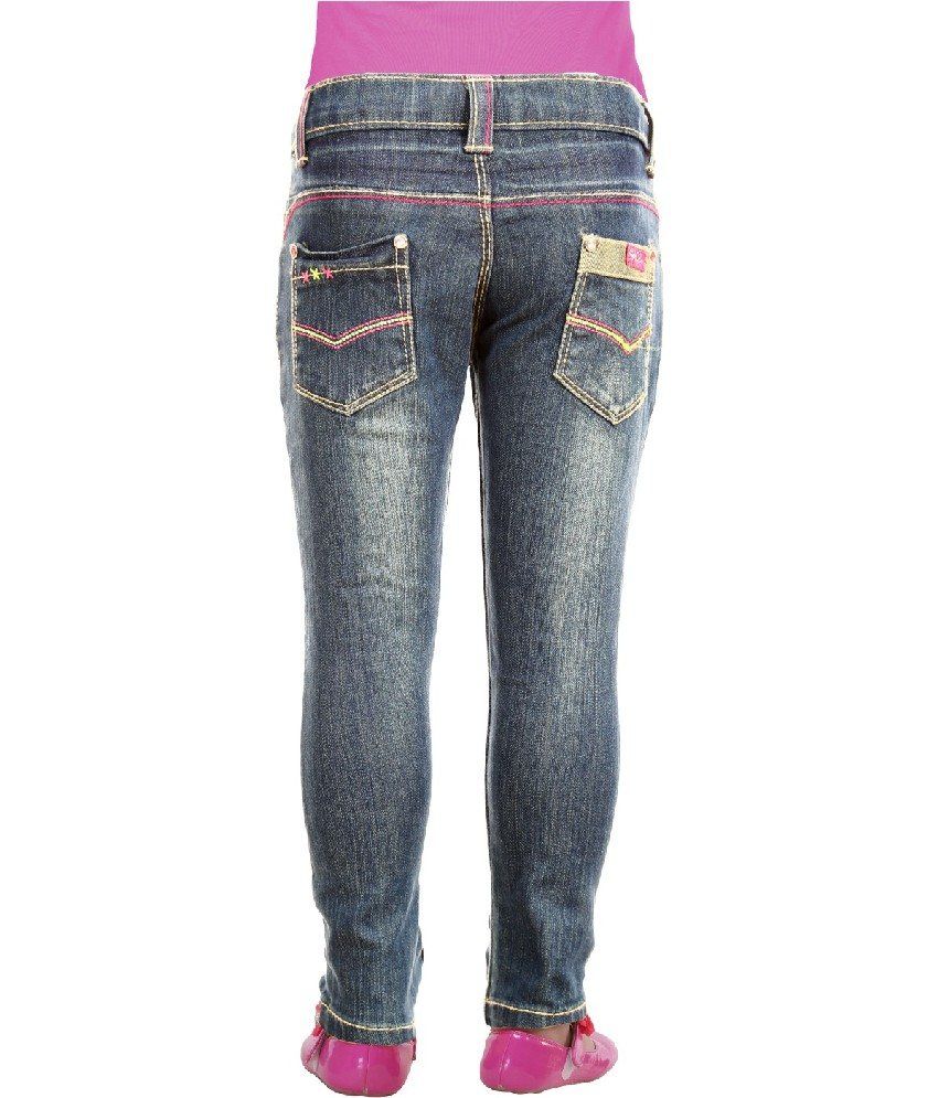 Buy Sportking Regular Fit Navy Jean 