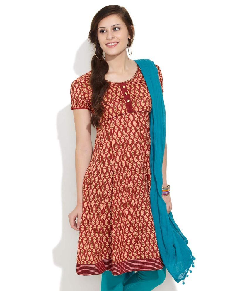 short anarkali kurtis online